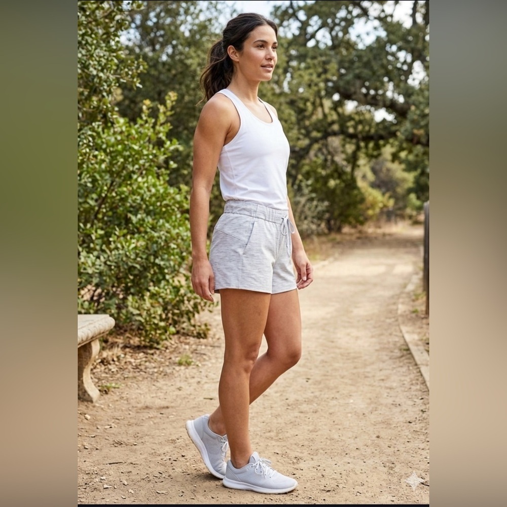 Lululemon On The Fly Short 2.5" *Luxtreme - Space Dye Nimbus Battleship - 8 - Picture 5 of 5